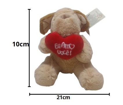 CACHORRO AU AU PELUCIA 21CM